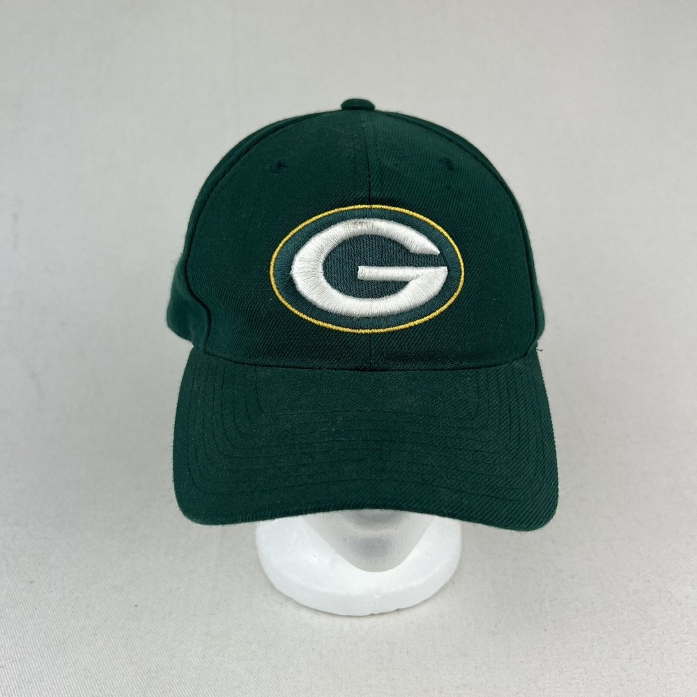 Sports Specialties Green Bay Packers Snapback Hat Front Logo NFL Wool Blend